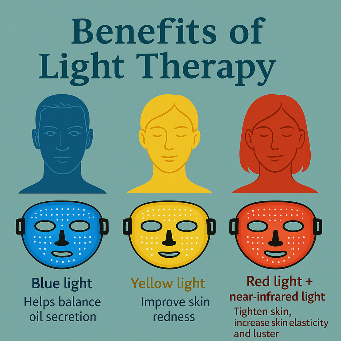 Nuovaluce LED Light Therapy Face Mask