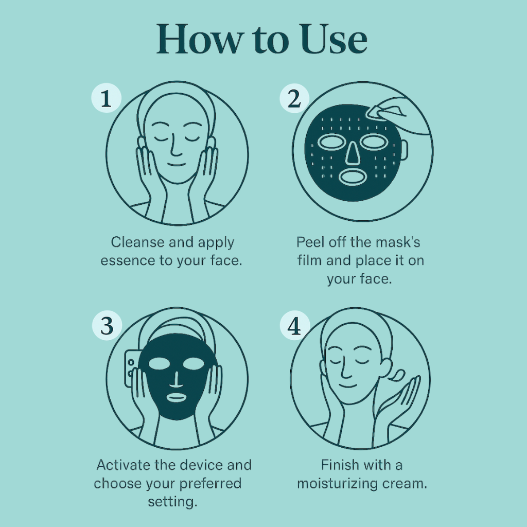 Nuovaluce LED Light Therapy Face Mask