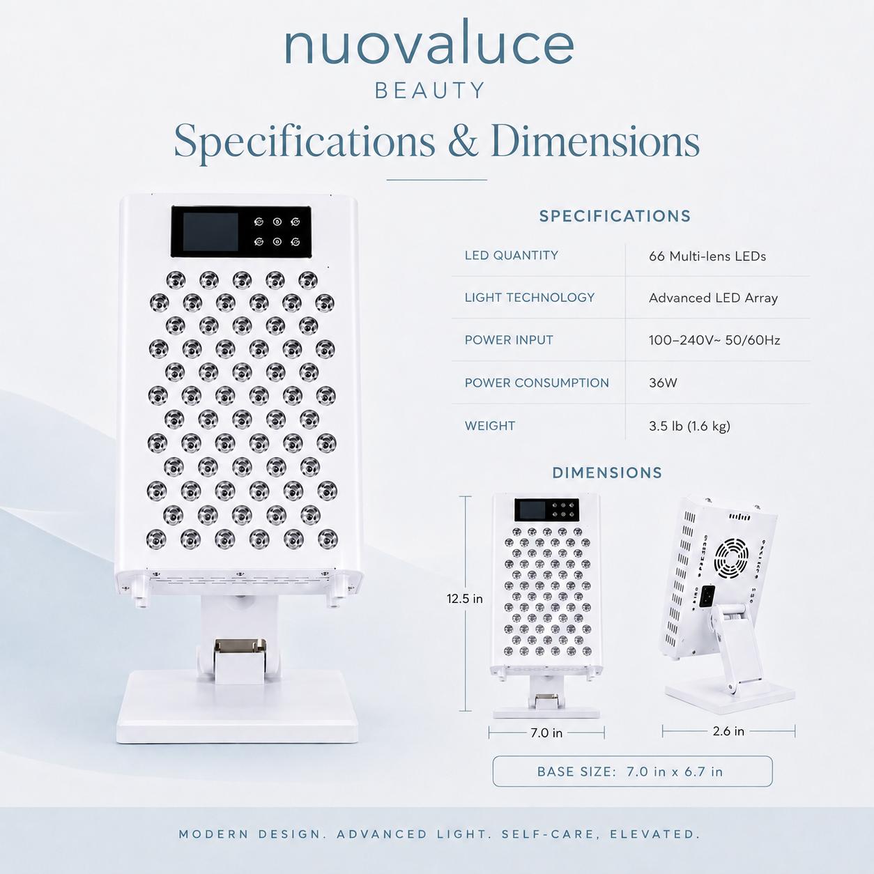 Nuovaluce CL-F001 specifications dimensions
