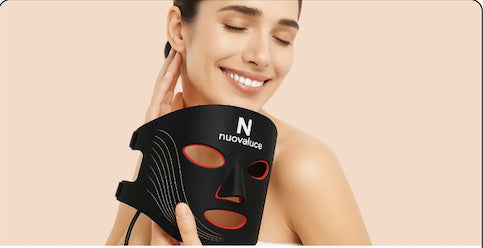 Nuovaluce LED mask for clearer acne-free skin